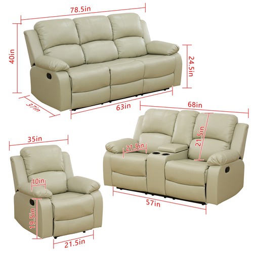 Single recliner chair seater - single,